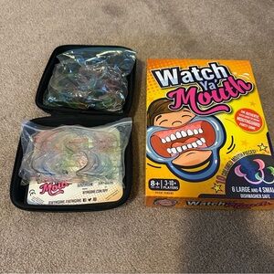Watch Ya Mouth game w/extra mouth pieces